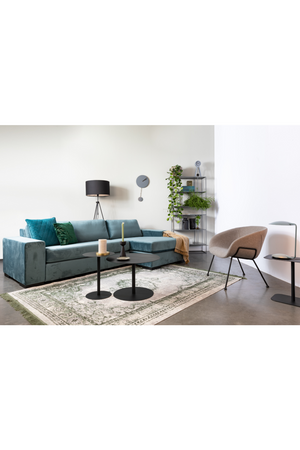 Gray Upholstered Lounge Chair | Zuiver Feston | OROA.com