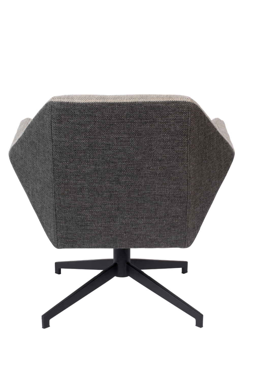 Gray Upholstered Lounge Chair | Zuiver Uncle Jesse | OROA.com