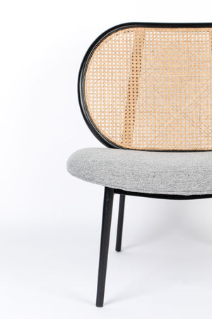 Webbed Back Lounge Chair | Zuiver Spike | Oroa.com