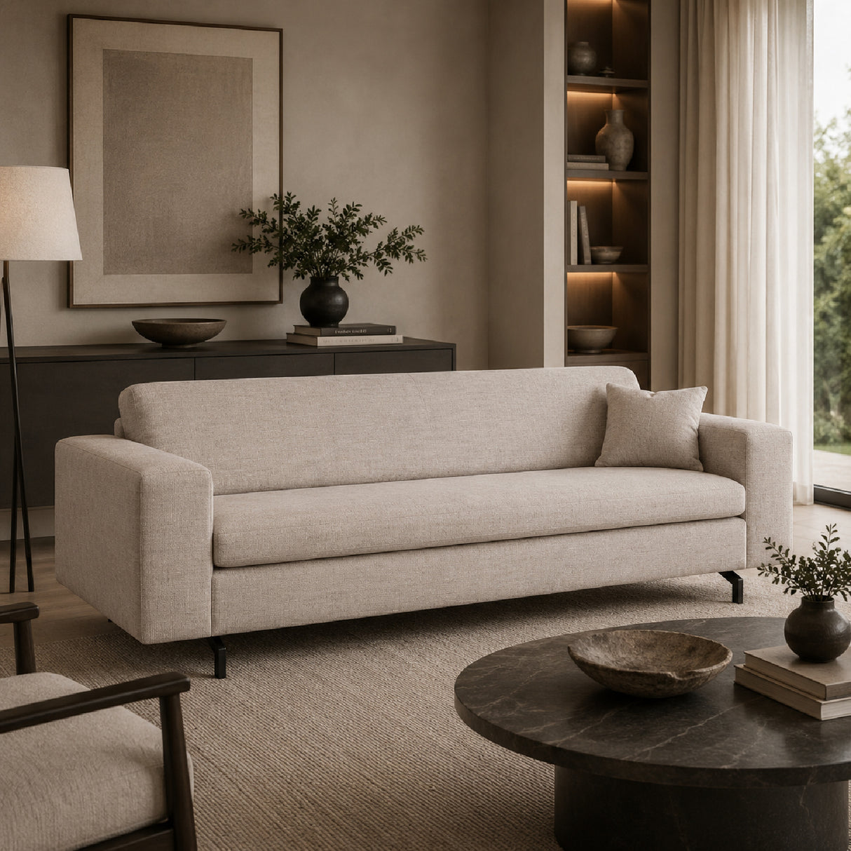   2.5-Seater Fabric Sofa | Oroa.com