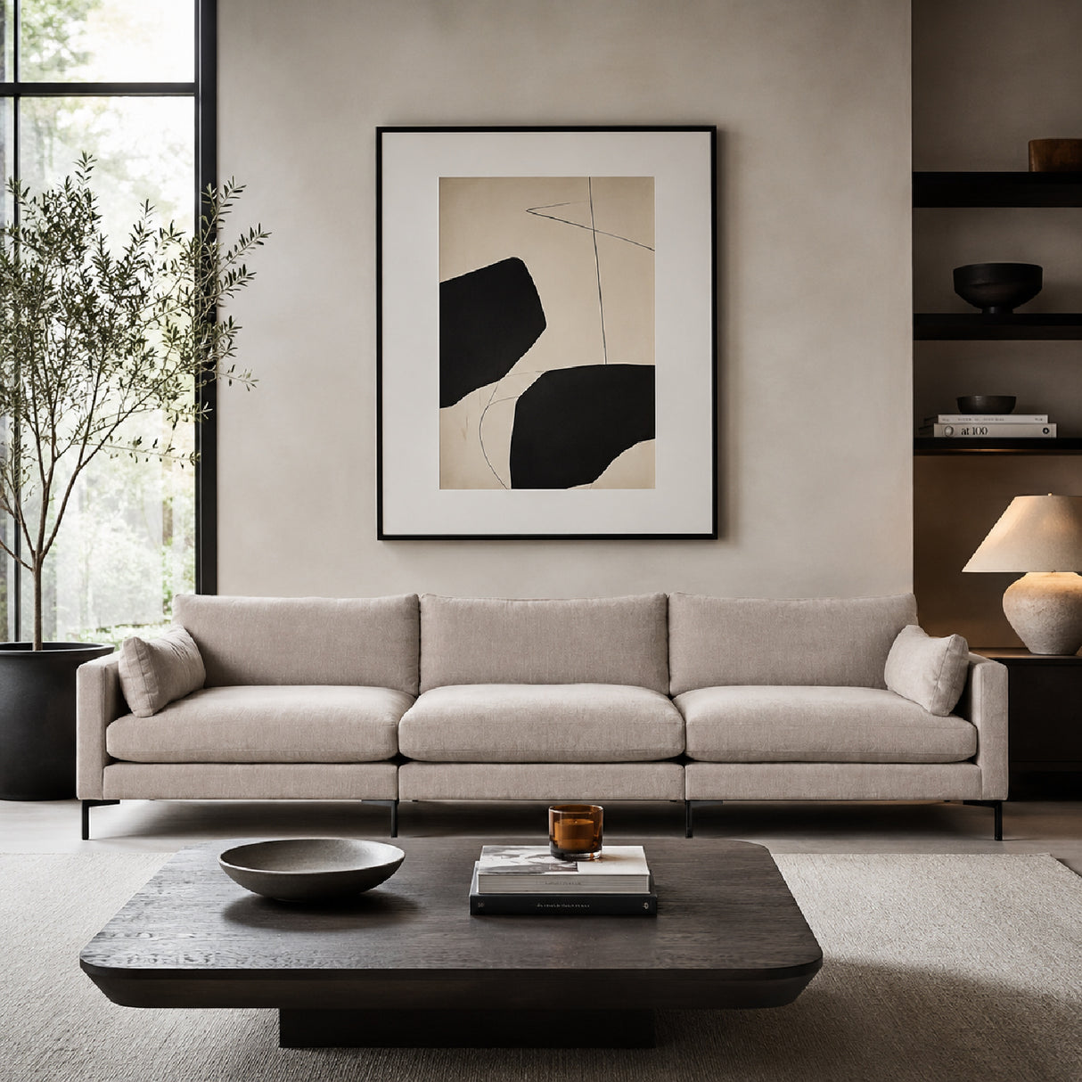   Upholstered 4-5 Seater Sofa | Oroa.com
