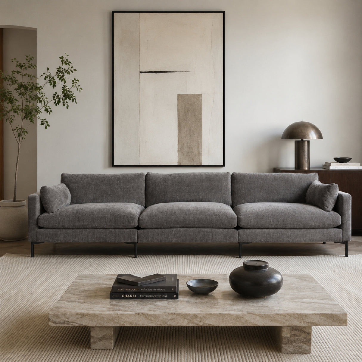   Upholstered 4-5 Seater Sofa | Oroa.com