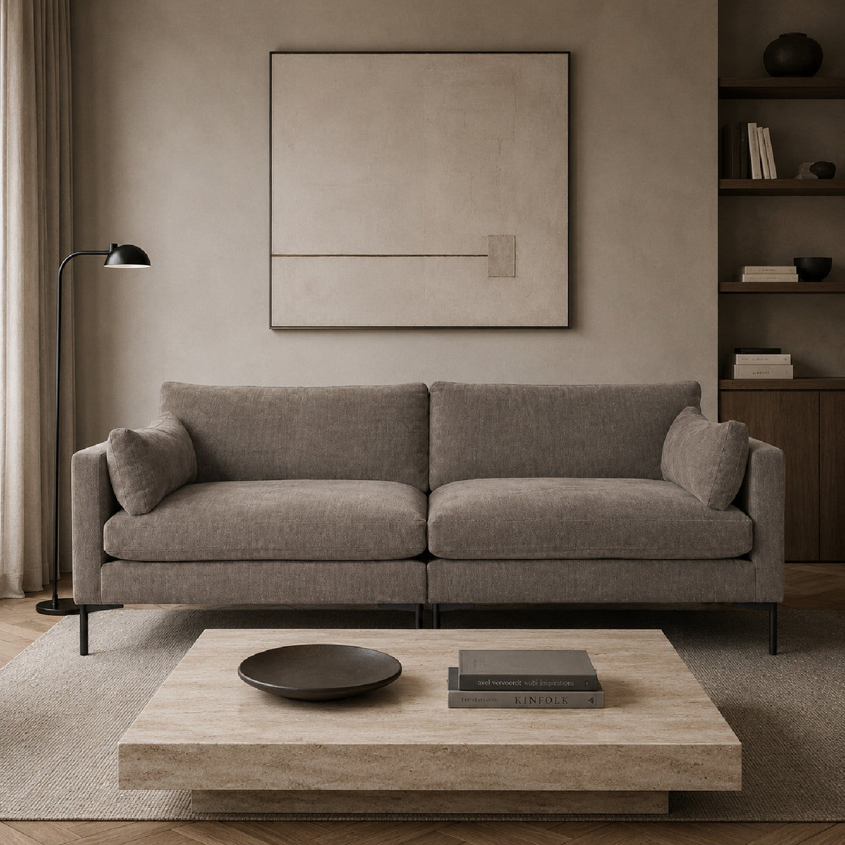   Upholstered 3-Seater Sofa | Oroa.com