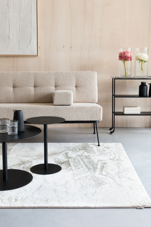 Beige Minimalist Sofa | Zuiver Bowie | OROA.com