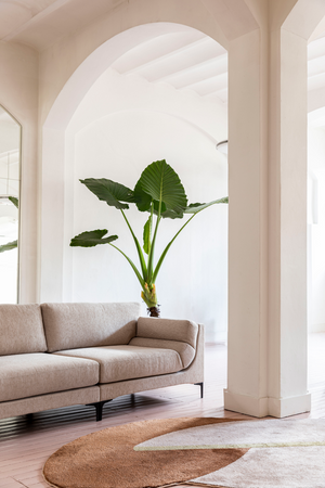 Fabric Upholstered Modern Sofa | Zuiver Balcony | OROA.com