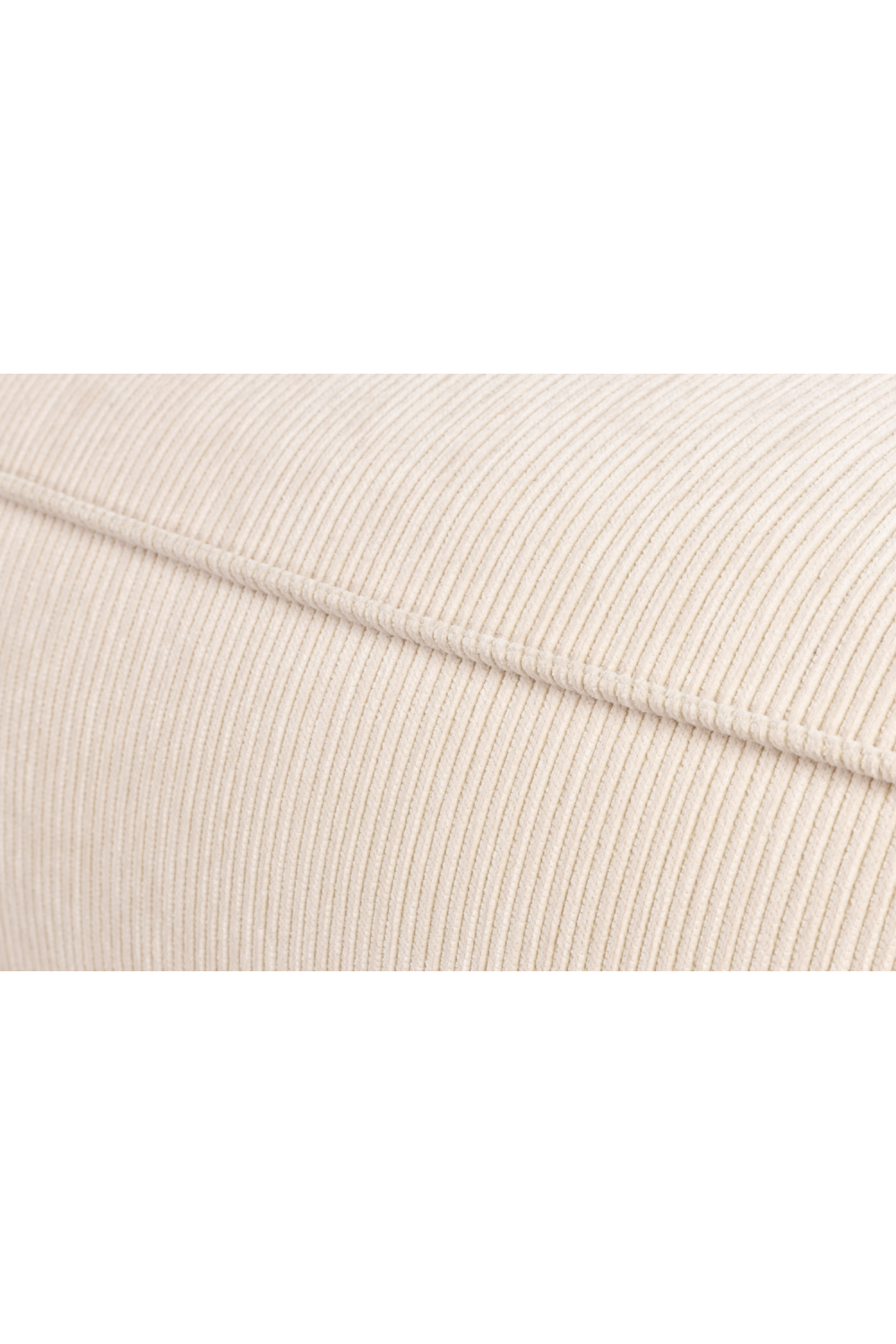 Cream Ribcord Sectional Sofa | Zuiver Fat Freddy | OROA.com