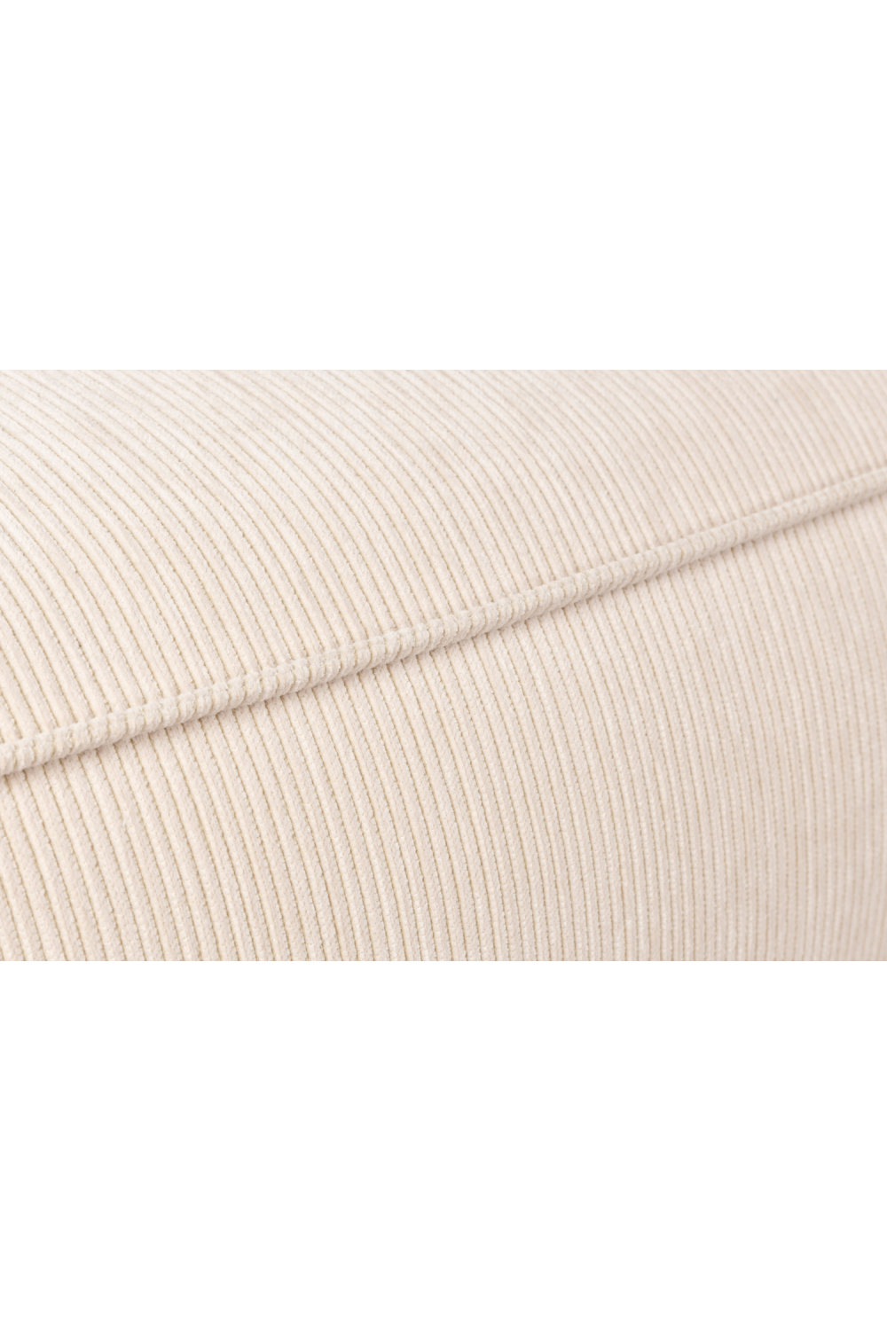 Cream Ribcord Sectional Sofa | Zuiver Fat Freddy | OROA.com