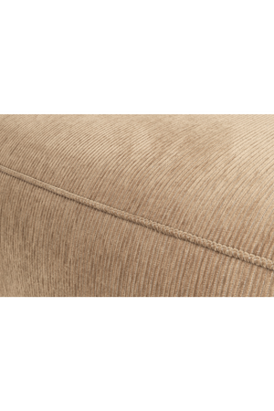Brown Ribcord Sectional Sofa | Zuiver Fat Freddy | OROA.com