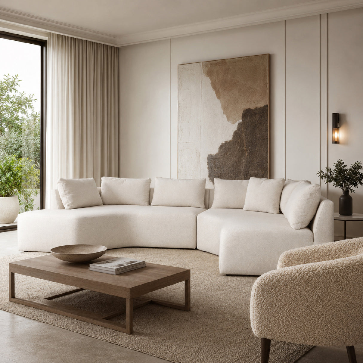   Modern Right Modular Sofa | Oroa.com