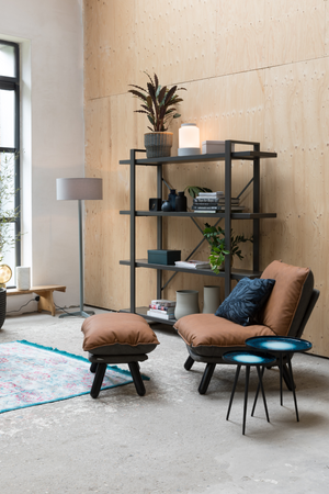 Wooden Leg Padded Footstool | Zuiver Lazy Sack | Oroa.com