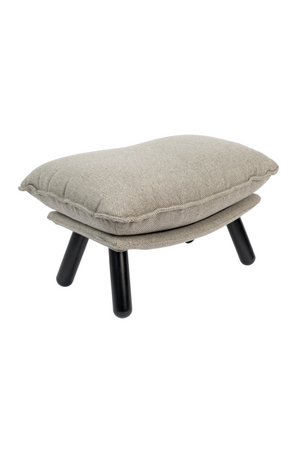 Wooden Leg Padded Footstool | Zuiver Lazy Sack | Oroa.com