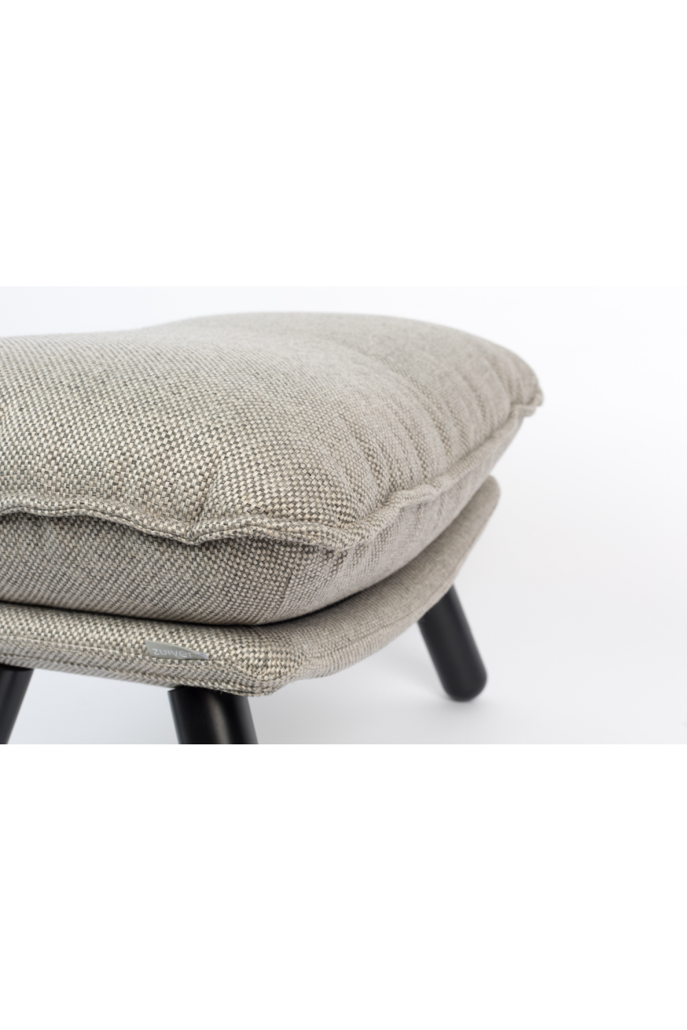 Wooden Leg Padded Footstool | Zuiver Lazy Sack | Oroa.com