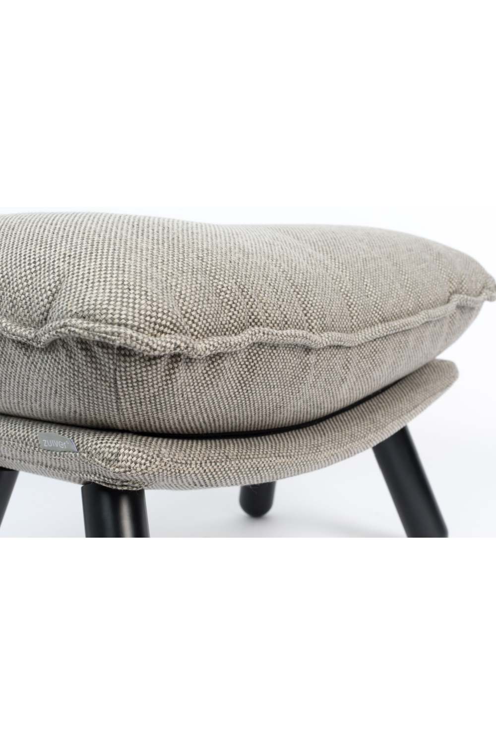 Wooden Leg Padded Footstool | Zuiver Lazy Sack | Oroa.com