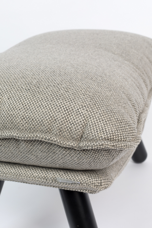 Wooden Leg Padded Footstool | Zuiver Lazy Sack | Oroa.com