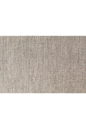 Light Gray Upholstered Ottoman | Zuiver Uncle Jesse | OROA.com