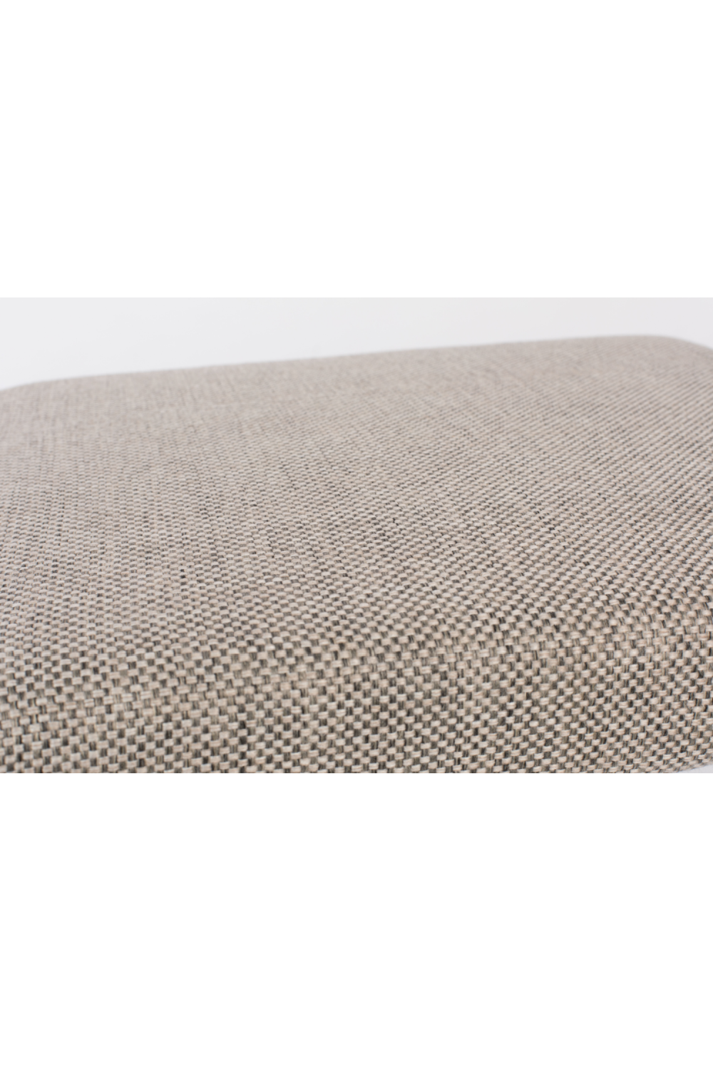 Light Gray Upholstered Ottoman | Zuiver Uncle Jesse | OROA.com