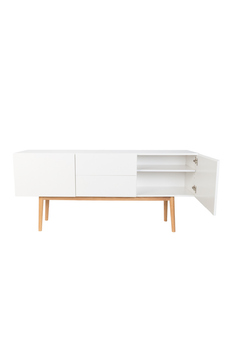 White Wooden Cabinet | Zuiver High On | OROA.com