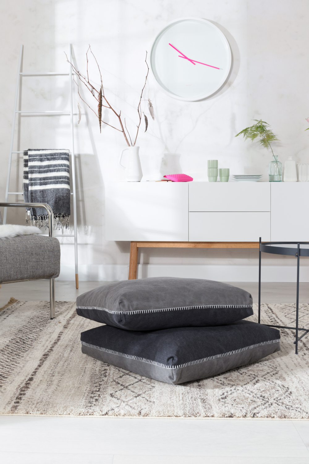 White Wooden Cabinet | Zuiver High On | OROA.com