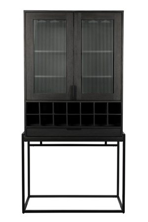 Black Oak Wine Cabinet | Zuiver Travis | OROA.com