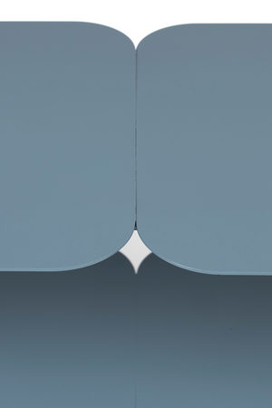 Blue Classic Shelf Cabinet | Zuiver River | OROA.com