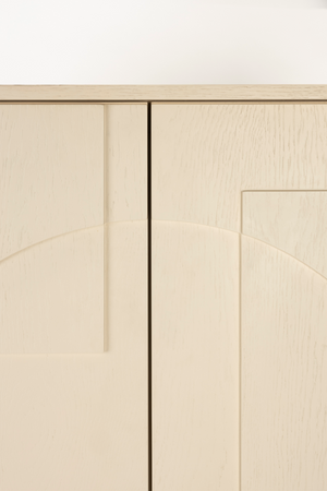 Beige Oak Modern Cabinet | Zuiver Faces | OROA.com