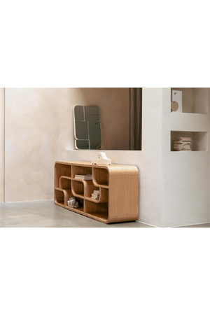 Modern Wooden Shelf Cabinet | Zuiver Seven | OROA.com