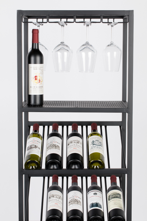 Black Wine Cabinet S | Zuiver | OROA | OROA.com