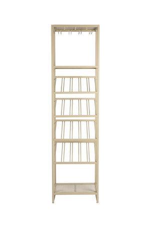 Beige Metal Wine Shelf S | Zuiver Cantor | OROA.com