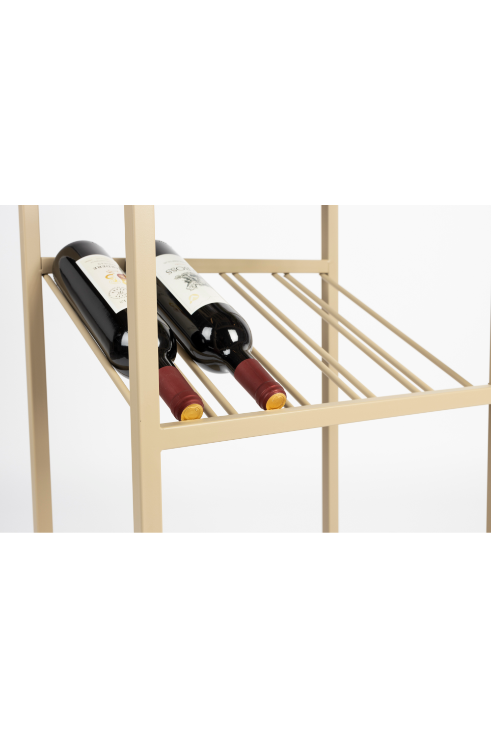 Beige Metal Wine Shelf S | Zuiver Cantor | OROA.com