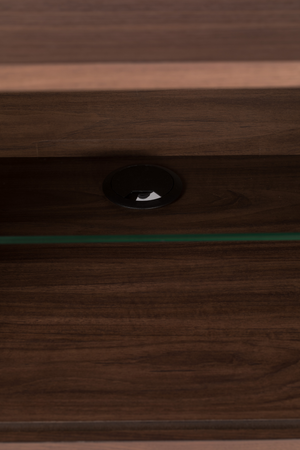 Tambour Sliding Doors Sideboard | Zuiver Barbier | Oroa.com