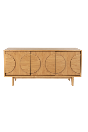 Wooden 3-Door Sideboard | Zuiver Groove | OROA.com
