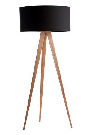 Wooden Leg Floor Lamp | Zuiver Tripod | Oroa.com