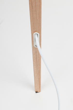 Wooden Leg Floor Lamp | Zuiver Tripod | Oroa.com