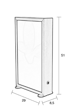 Houseplant Glass Floor Lamp | Zuiver Grow | Oroa.com