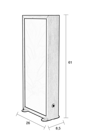 Houseplant Glass Floor Lamp | Zuiver Grow | Oroa.com