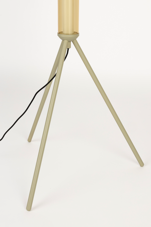 Beige Metal Tripod Floor Lamp | Zuiver Scotty | OROA.com