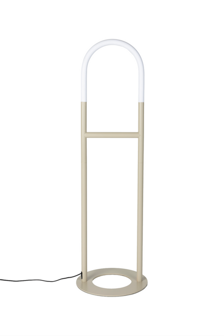 Sculptural Beige Floor Lamp | Zuiver Arch | OROA.com