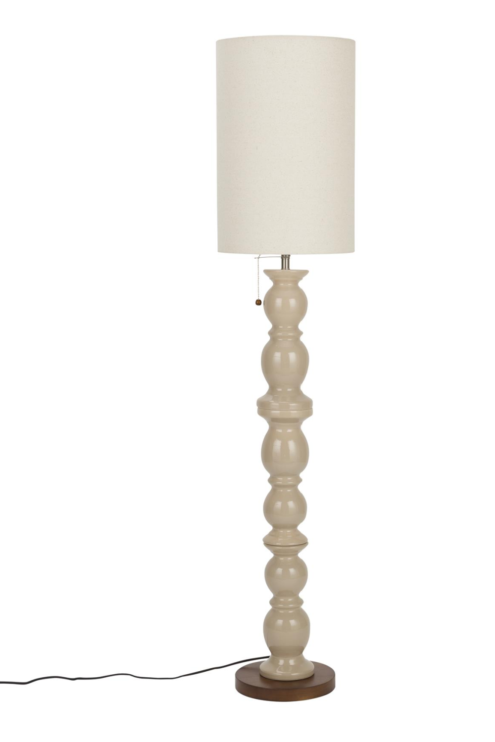 Beige Ceramic Floor Lamp | Zuiver Brew | OROA.com