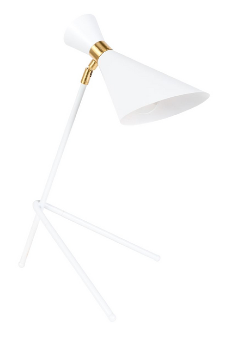 White Metal Tripod Table Lamp | Zuiver Shady | OROA.com