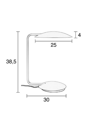 White Desk Lamp | Zuiver Pixie | OROA.com