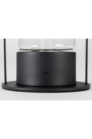 Black Industrial Table Lamp | Zuiver Smarty | OROA.com