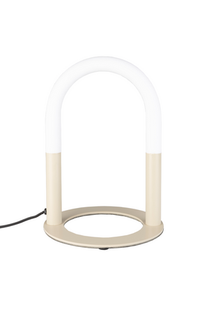 Sculptural Beige Table Lamp | Zuiver Arch | OROA.com