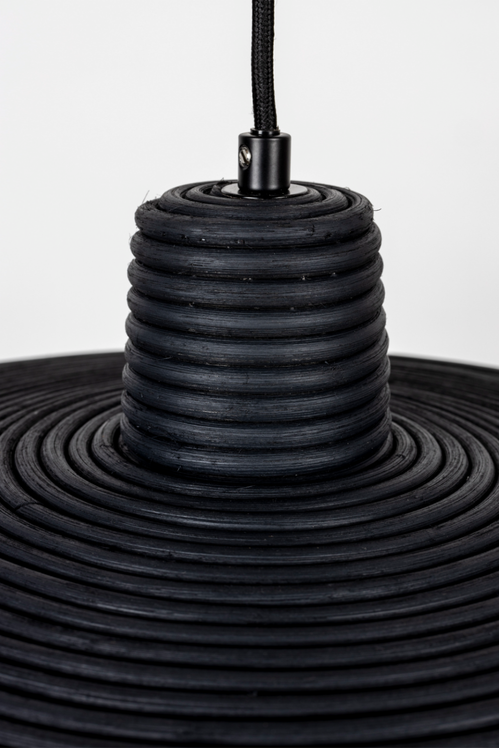 Black Rattan Pendant Lamp | Zuiver Balance | OROA.com