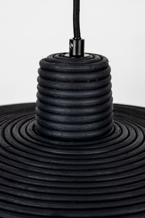 Black Rattan Pendant Lamp | Zuiver Balance | OROA.com
