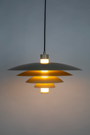 Beige Metal Pendant Lamp | Zuiver Cole | OROA.com