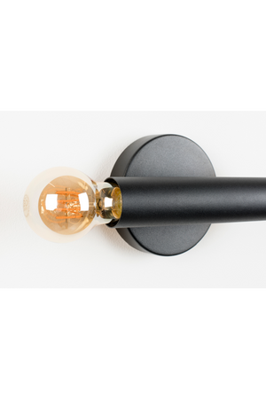 Black Industrial Wall Lamp | Zuiver Hawk | OROA.com