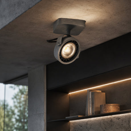   Modern European furniture - Silver Galvanized Spot Light - www.oroa.com | Oroa.com