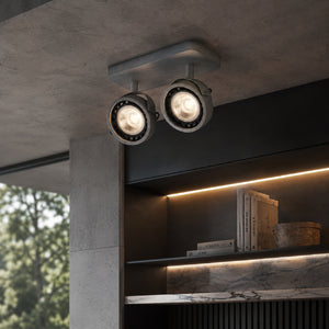   Modern European furniture - Silver Galvanized Spot Light - www.oroa.com | Oroa.com