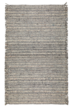 Handwoven Woolen Strands Carpet 5' x 8' | Zuiver Frills | Oroa.com
