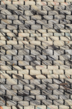 Handwoven Woolen Strands Carpet 5' x 8' | Zuiver Frills | Oroa.com